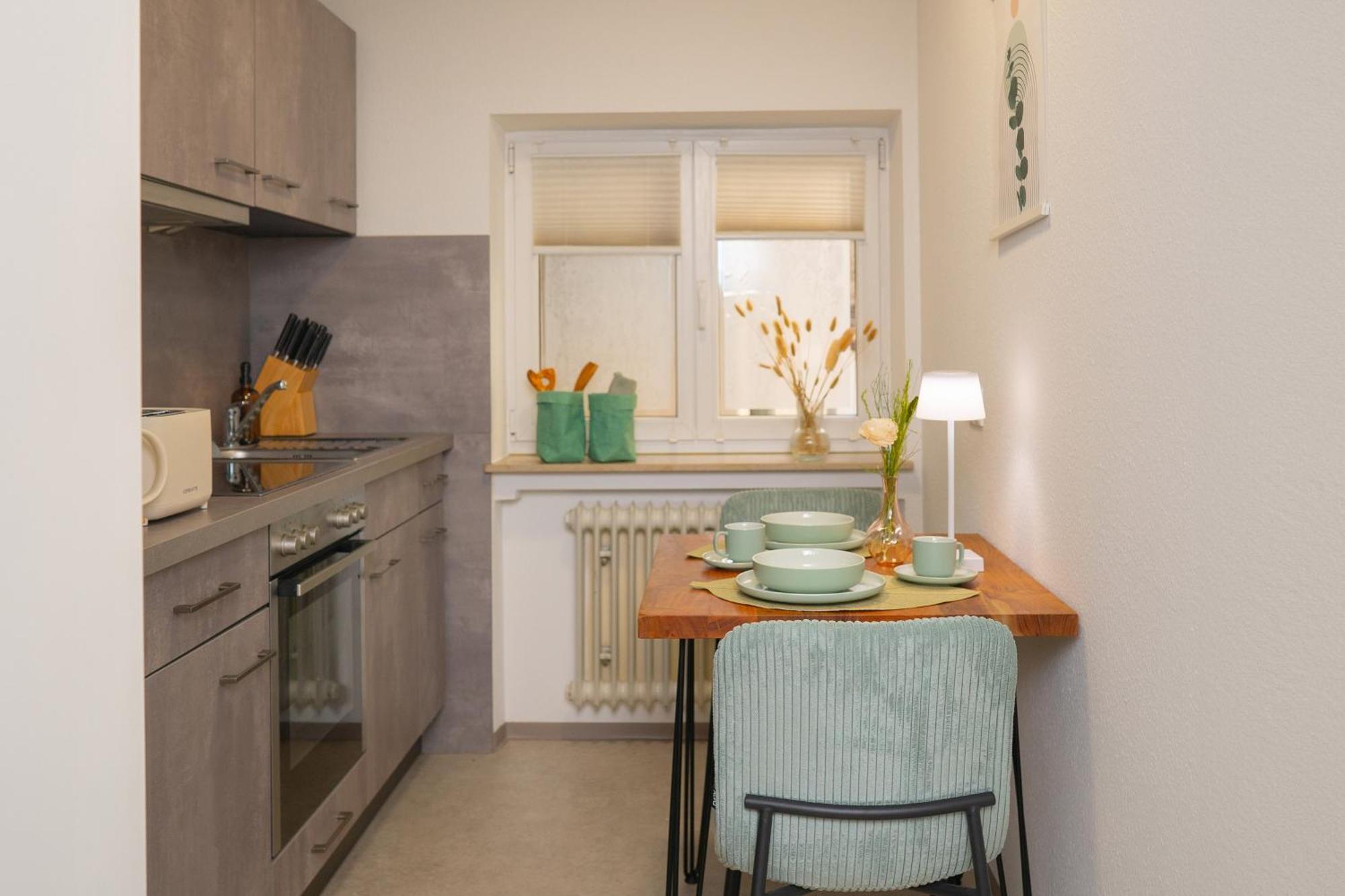 Einzigartiges Scandi Apartment - Innenstadt Mit Parkplatz, Balkon & Wlan - Perfekt Fuer Radfahrer ริดลิงเงน ภายนอก รูปภาพ